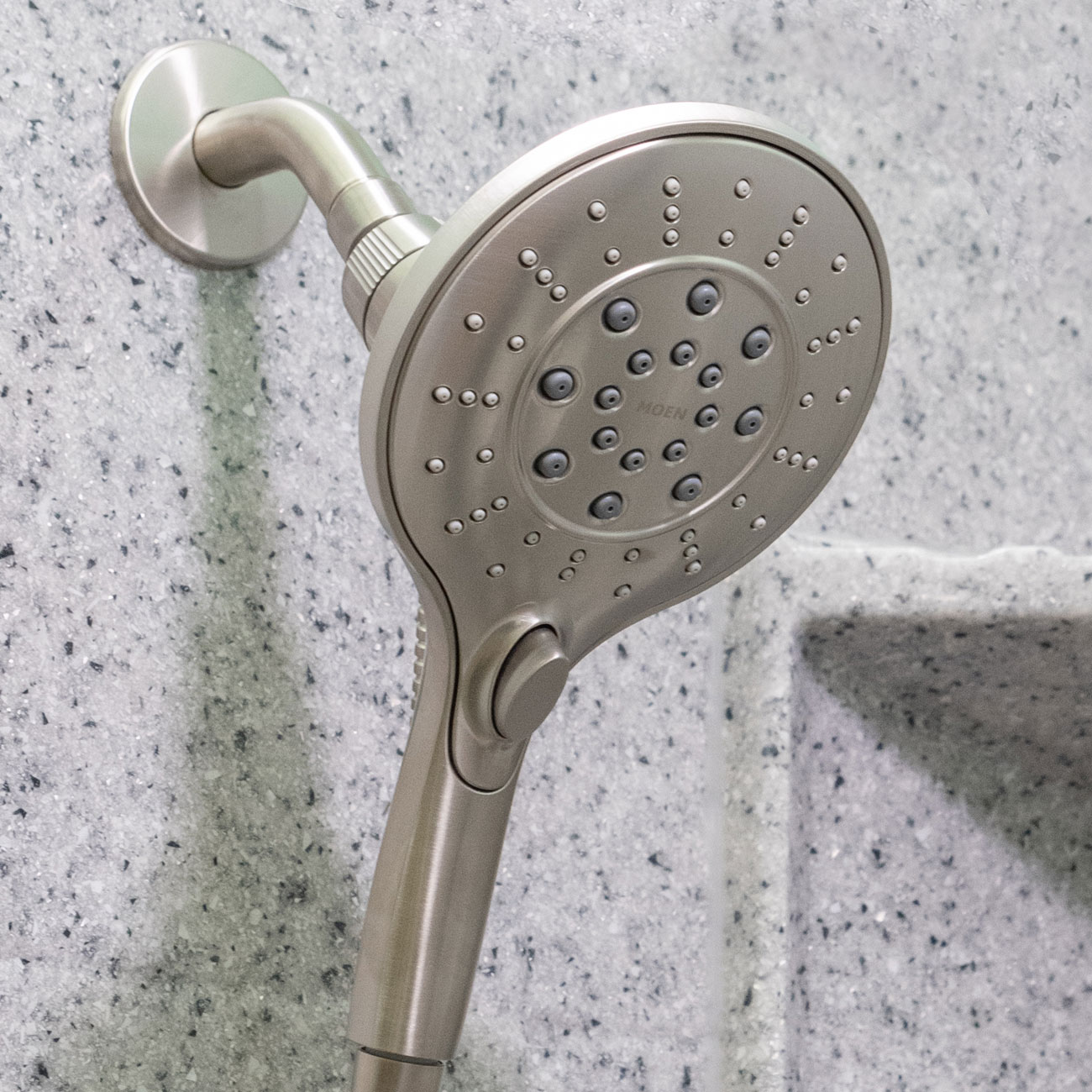 A leaf home solutions shower head