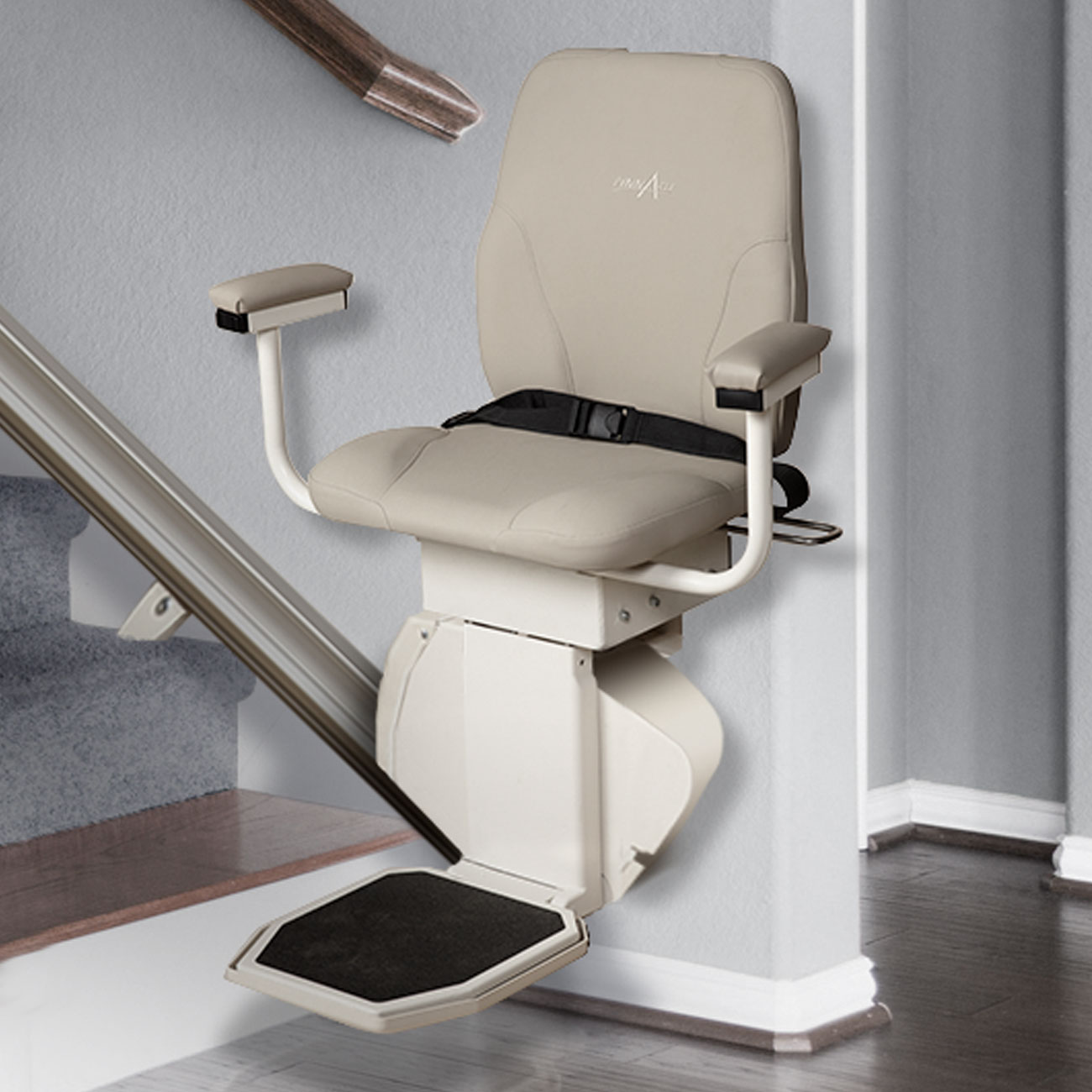 Photo of Leaf Home Safety Solution's SL600HD option for stair-lifts