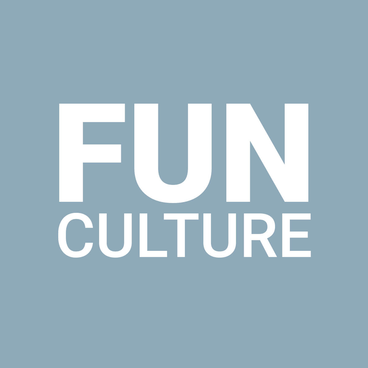 Icon illustrating text saying Fun Culture
